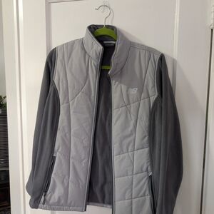 Gray and Black New Balance Jacket